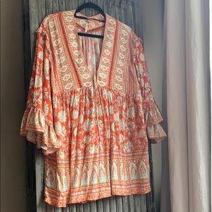 Free people babydoll blouse NWOT